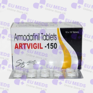 Armodafinil Nuvigil 150mg tablets for improving wakefulness and treating excessive sleepiness