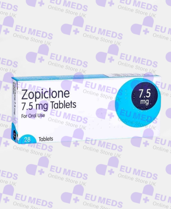 Zopiclone 7.5mg tablets for the treatment of insomnia and sleep disorders