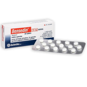 Bensedin 10mg (diazepam) is used to treat anxiety, muscle weakness, epilepsy, manage alcohol withdrawal, and as a sedative before procedures. It works by relaxing the brain and nervous system to relieve symptoms