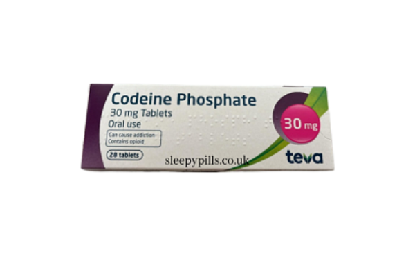 Codeine Phosphate 30mg Tablets, Get fast delivery across UK.