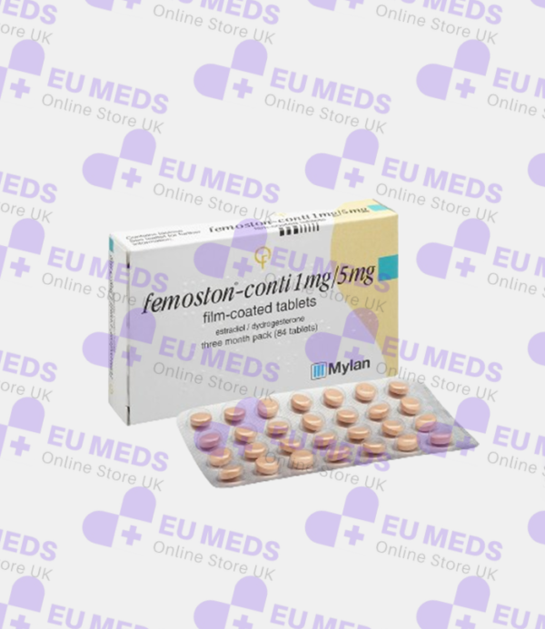 Buy Femoston Conti HRT online from EU Meds UK to effectively treat menopause symptoms in women.