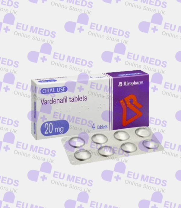 Vardenafil 20mg, effective for the treatment of erectile dysfunction