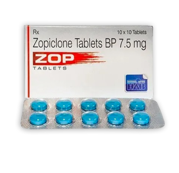 Zopiclone Tablet online for effective short-term relief from insomnia.